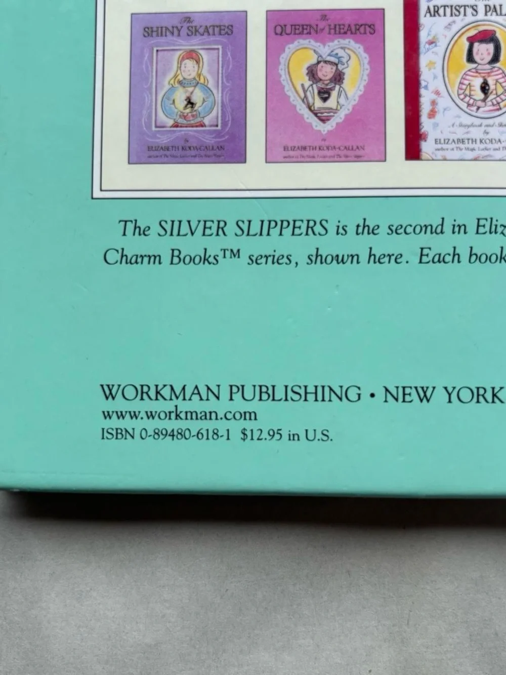✨Elizabeth Koda-Callan Charm Books 4 book set The Silver Slippers, The Magic L✨